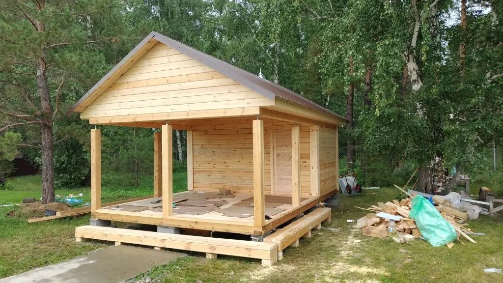 Бани из бруса — фото 19