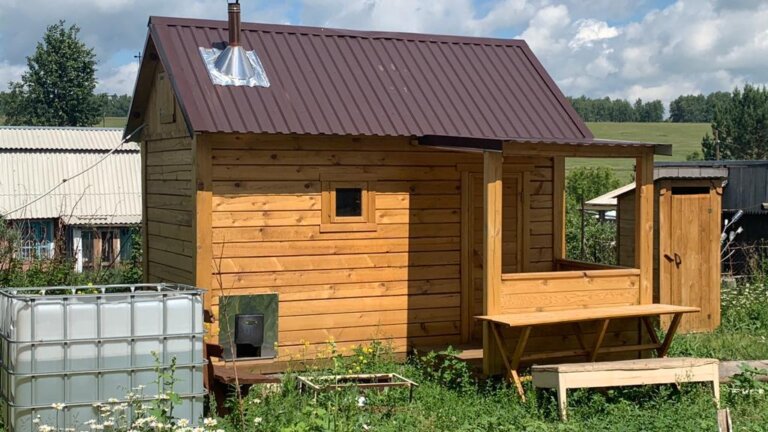 Бани из профилированного бруса